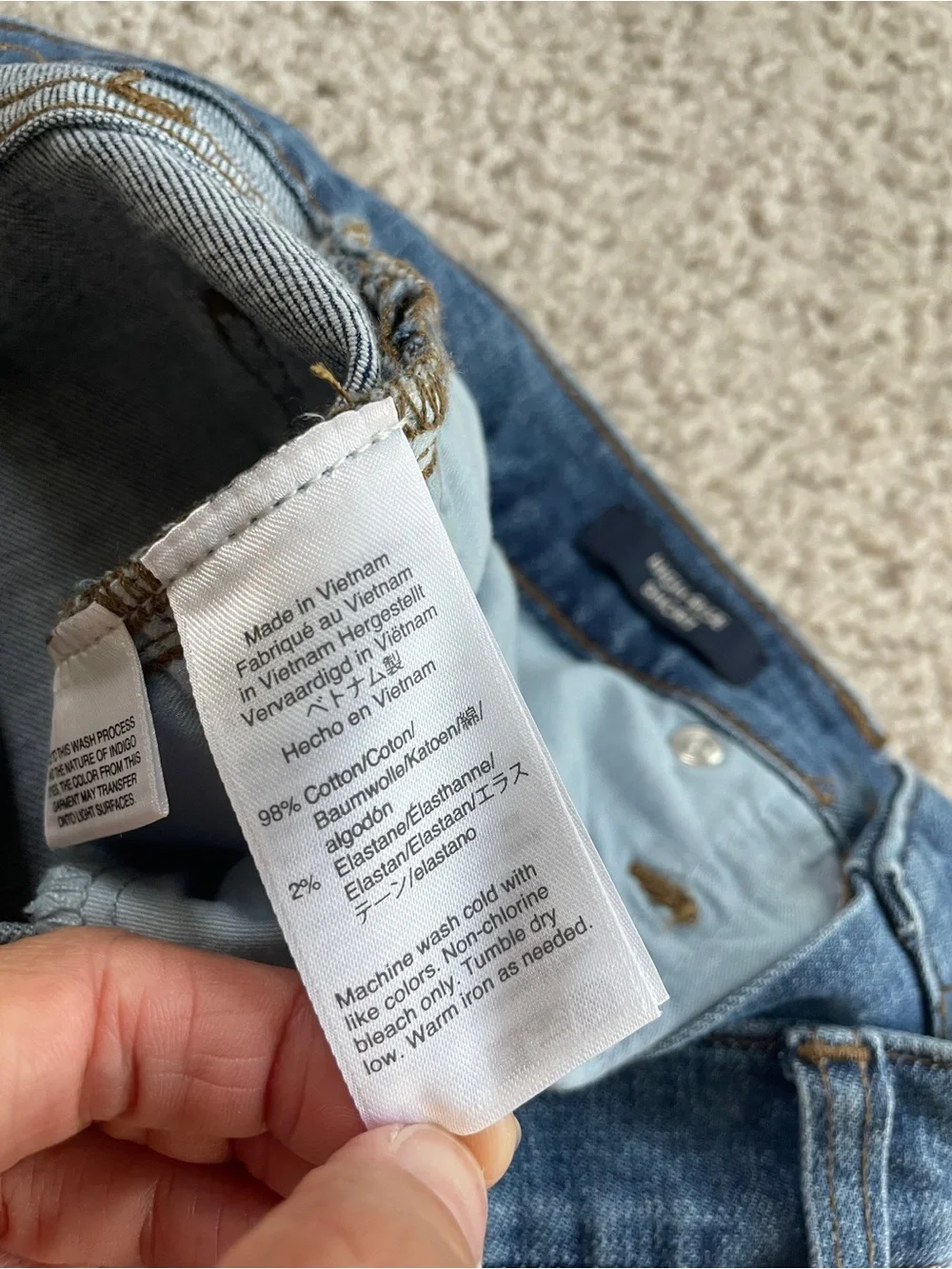 J. Crew Denim High-Rise Frayed 4